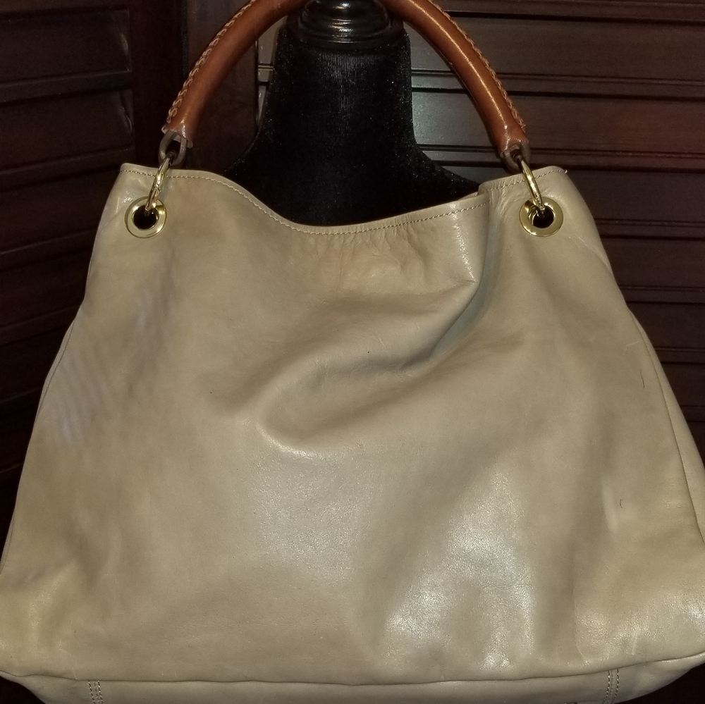 Nardelli Italian Leather Shoulder Bag XL